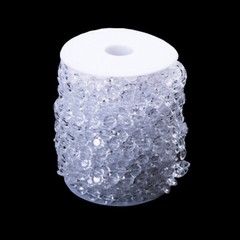 99 FT Garland Diamond Acrylic Crystal Bead Wedding Decoration Party Home Deco