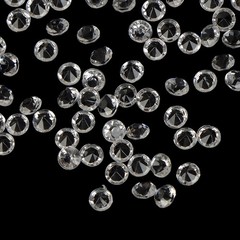 2000pcs 4.5mm Crystal Diamond Table Confetti Wedding Bridal Party Decoration
