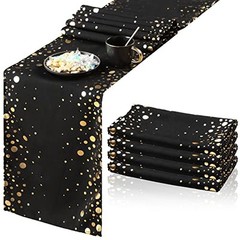 4 Pack Table Runner 12 x 108 Inch Sequin Rectangular Table Runners for