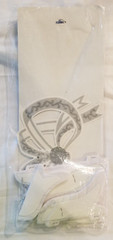 VTG Beistle 1989 Honeycomb Hanging Bell Cluster White Tissue Decoration Wedding
