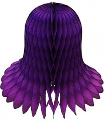 11″ Honeycomb Tissue Wedding Bells (3-pack) by Devra Party