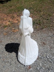 Bride & Groom Blow Mold Ice Sculpture 28” Decor Decorative Reception Wedding