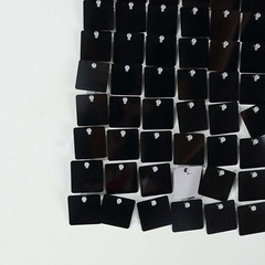24 Square Sequin Shimmer Wall Photo Backdrop Panels Party Events Decorations