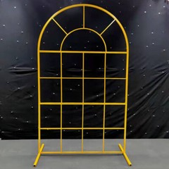 2m Wedding Arch Backdrop Stand Metal Rack Wedding Party Flower Props Decor Frame