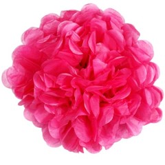 6PCS Paper Flower Tissue Pom Pom Hanging Ball Wedding Babyshower Party Decor