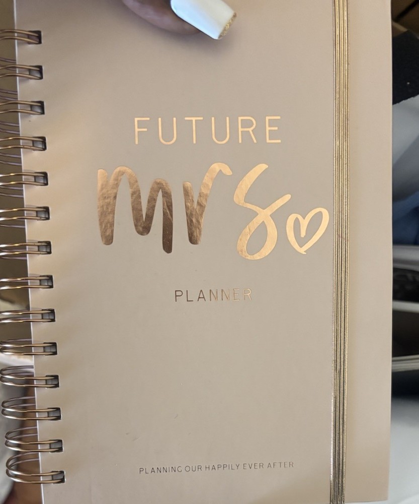 Wedding planning and decoration unused items