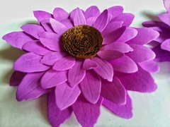 Paper Flower Wedding Party Nursery Wall Decor Shower Fuchsia Sunflower 2 Pieces