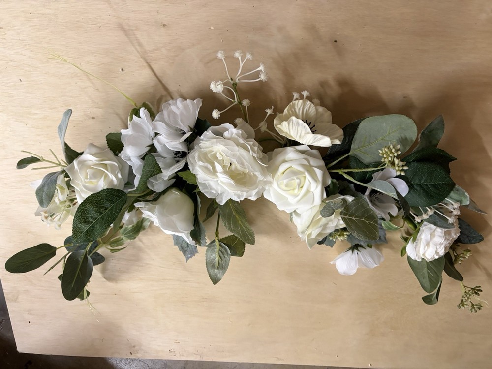 Wedding Florals For Easel: Welcome Sign/photo, Table Or Chair Decor & More!