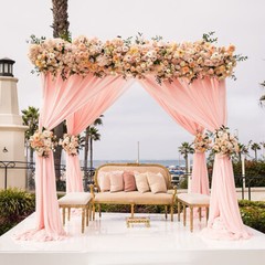 XL Heavy Outdoor Wedding Stage Chuppah Bridal Canopy Events Party Backdrop Stand