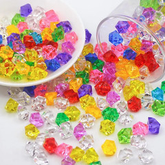 20*27mm Crystal Plastic Gem Stone Ice Rocks Table Scatter Vase Fish Tank Decor