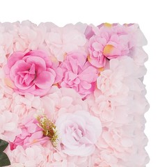 12pcs Artificial Flower Panels 24″x16″ Romantic Floral Backdrop Wedding Decor