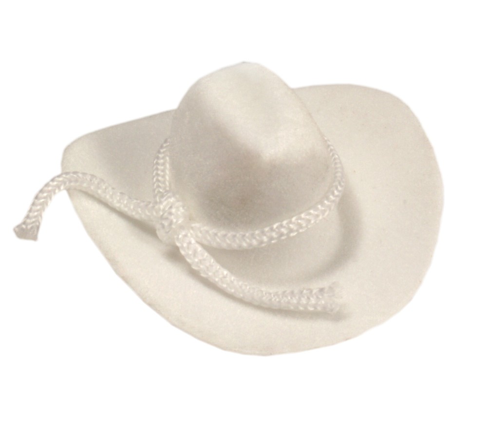 1 pc 2″ 3″ 4″Mini Cowboy Hat Western Wedding Decoration Red /Brown /Black /White