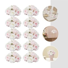 Artificial Fake Flower Ball Arrangement Bouquet Wedding Centerpieces Decorations