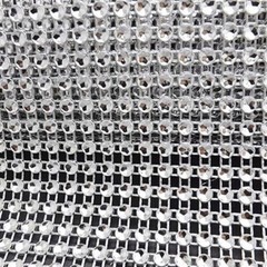 1/10 Yard Rhinestone Mesh Roll Rhinestone Bling Ribbon Craft Party Wedding Decor