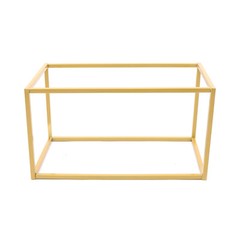 Gold Home Wedding Plant Use Decoration 2-Piece Display Flower Bucket Stand