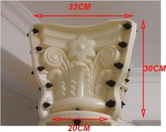 20cm/7.87in Round Column Wedding Ceremony Party Decoration Reusable Mould Pedest