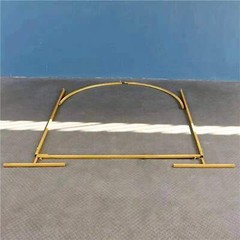 Gold Wedding Arch Decoration Backdrop 3-Piece