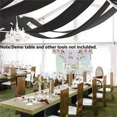 10 PCS Wedding Decoration Ceiling Venue Hanging Chiffon Multiple colors New