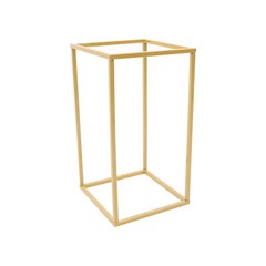Gold Home Wedding Plant Use Decoration 2-Piece Display Flower Bucket Stand