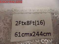 NWOT – Silver Sequin Photography Backdrop, Size 2Ft x 8Ft
