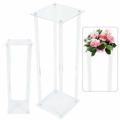 2Pcs Tabletop Flower Stand Free DIY Flower Stand Display Rack Wedding Decor
