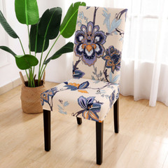 Dining Chair Cover Stretch Seat Covers Printed Stretch Wedding Banquet Spandex