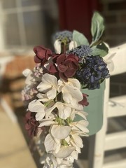 18 wedding walking aisle flowers in the vase (modern colors) see the pictures