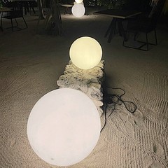 20-Inch Assorted LED Ball Battery Operated Cordless FLOATING POOL LIGHT Supplies