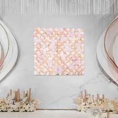 1*1m Artificial Flower Wall Panels Flower Wall Mat Silk Rose Flower Panels New