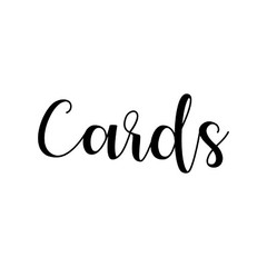 Cards Vinyl Decal Sticker | V1 | Wedding Gifts Box Label