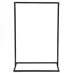 Black Poster Stand Metal Wedding Venue Decor Stand Black Welcome Sign Arch Stand