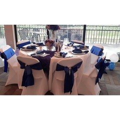 Satin Chair Sashes Teal 7×108 Inch Wedding Party Banquets Events Reusable New
