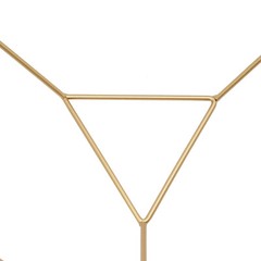 12Pcs Metal Geometric Flower Stand Elegant Gold Wedding Centerpieces Party Decor