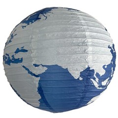 16″ World Paper Lantern