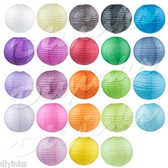 5/10 Pack Chinese Paper Lantern Decoration Wedding Party 8″ 10″ 12″ 14″ 16″
