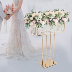 Wedding Flower Stand, Wedding Crystal Flower Stand, Crystal Flower Stand