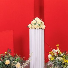 4 Matte RED Fitted Spandex Half Moon Wedding Arch Backdrop STAND COVERS Party