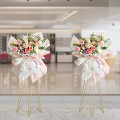 2pcs Flower Plant Stand Display 3.4ft Tall Flower Pot Holder Rack For Decor USA