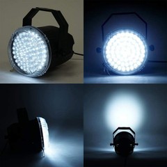 35 Watt White LED Stage Backdrop Strobe Spotlight with Brackets Decorations SALE