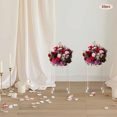Clear Flower Stand, Acrylic Flower Stand, Wedding Flower Vases