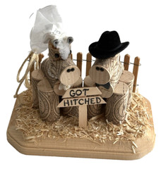 Horse Lovers Western Wedding Table Decoration, 5×7