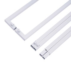 Square Arch Backdrop 2m × 2m White Galvanized Iron Wedding Party Stand