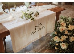 Wedding Sweetheart Table Runner Handmade Wedding Decoration
