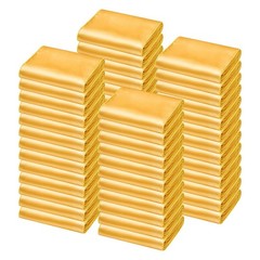 100pcs 7×108 inch gold satin chair sashes wedding banquet bow decoration