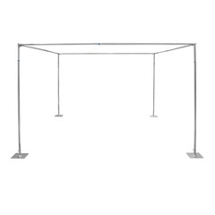 3*3*3m 4 Post Canopy Chuppah Mandap Wedding Photo Studio Background Hardware Kit
