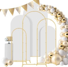 Portable & Stable Wedding Arch Backdrop Set – 4FT, 5FT, 6FT Sizes for All Events