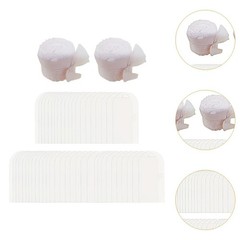 50 Pieces Acrylic Place Cards Wedding Reserved Signs DIY Hanging Blank Gift Seat