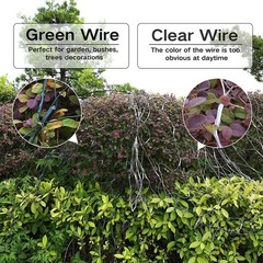 12ft x 5ft 360 LED Christmas Net Lights, 8 Modes Waterproof With Timer Low Vo…