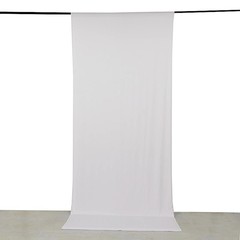 5 ft x 12 ft 4-Way Stretch Spandex Divider Backdrop Curtain Wedding Decorations