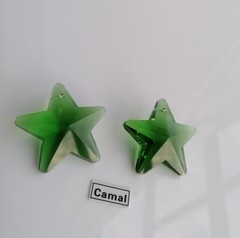 10PCS 29mm Star 6Color Crystal Prisms Pendants Bead SunCatcher Charms Ornament